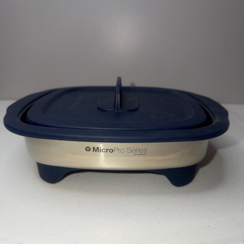 Tupperware MicroPro Grill Micro Pro Series Microwave Grilling Base & Lid